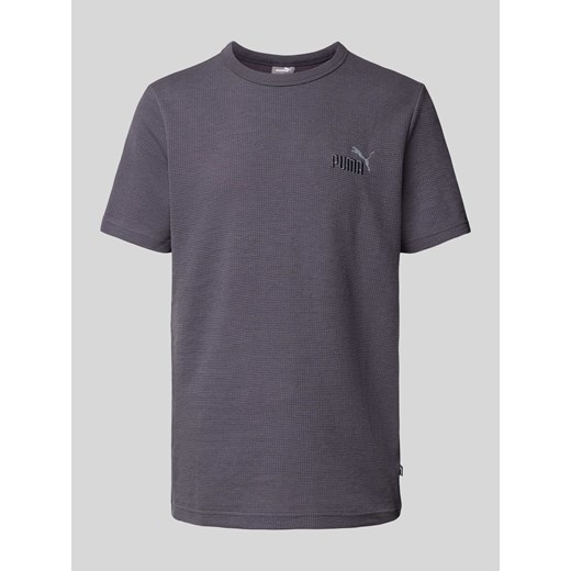 T-shirt o fakturze wafla ze sklepu Peek&Cloppenburg  w kategorii T-shirty męskie - zdjęcie 174128292