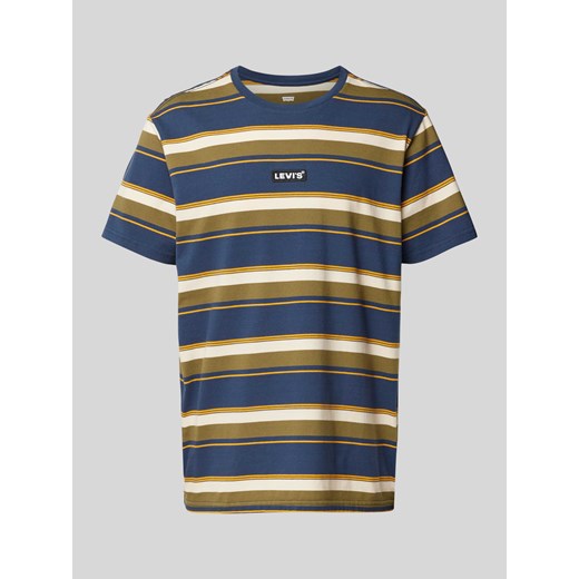 T-shirt z naszywką z logo ze sklepu Peek&Cloppenburg  w kategorii T-shirty męskie - zdjęcie 174131781