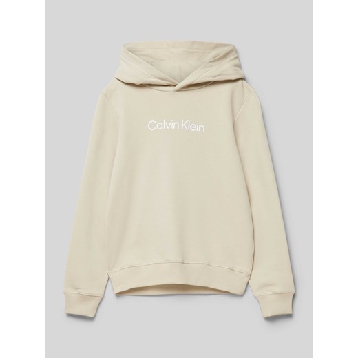 Bluza z kapturem z nadrukiem z logo ze sklepu Peek&Cloppenburg  w kategorii Bluzy chłopięce - zdjęcie 174131792