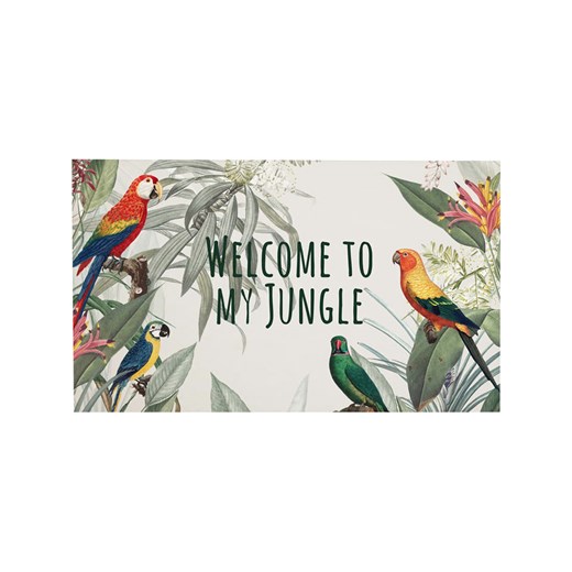 Madre Selva Wycieraczka &quot;My Jungle&quot; ze wzorem - 70 x 40 cm ze sklepu Limango Polska w kategorii Dom - zdjęcie 174132392