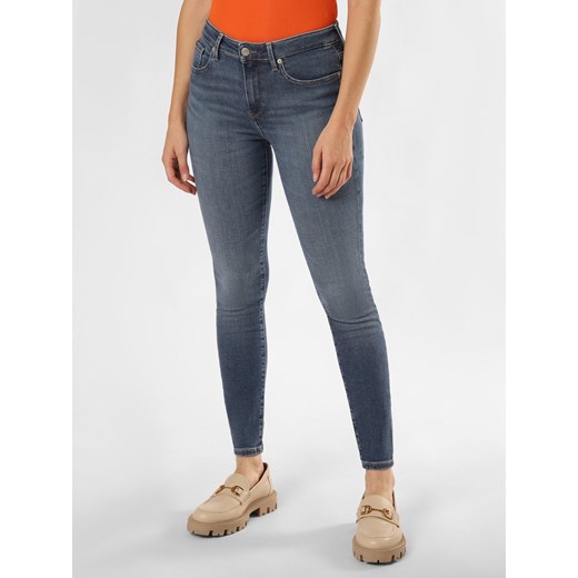 Tommy Hilfiger Dżinsy - Como Kobiety Bawełna light stone jednolity ze sklepu vangraaf w kategorii Jeansy damskie - zdjęcie 174132632