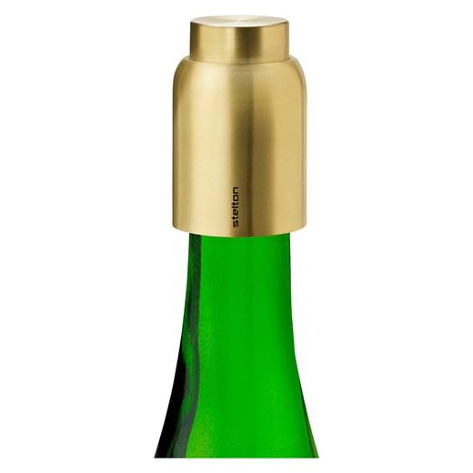 Stelton Próżniowa zakrętka &quot;Collar&quot; w kolorze złotym do butelek - 4 x 6 x 4 cm ze sklepu Limango Polska w kategorii Naczynia - zdjęcie 174133813