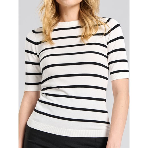 Sweter damski Sinsay z okrągłym dekoltem 