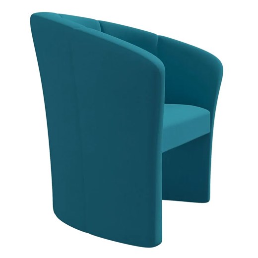 Turkusowy kubełkowy fotel wypoczynkowy - Evon Elior One Size Edinos.pl