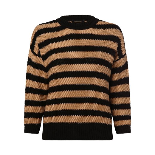 More & More Sweter damski Kobiety Bawełna czarny w paski ze sklepu vangraaf w kategorii Swetry damskie - zdjęcie 174141173