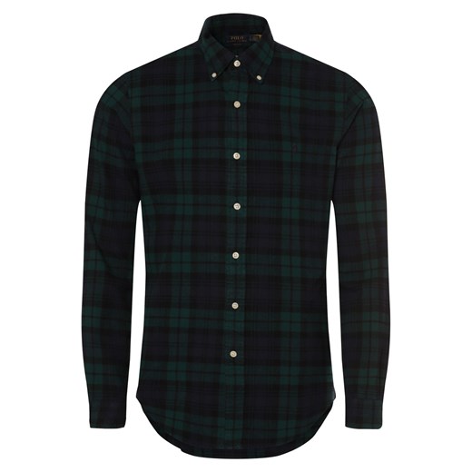 Polo Ralph Lauren Koszula męska - Custom Fit Mężczyźni Modern Fit Bawełna jodłowy w kratkę ze sklepu vangraaf w kategorii Koszule męskie - zdjęcie 174141183
