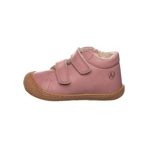 Naturino Skórzane sneakersy w kolorze jasnoróżowym Naturino 23 Limango Polska promocja