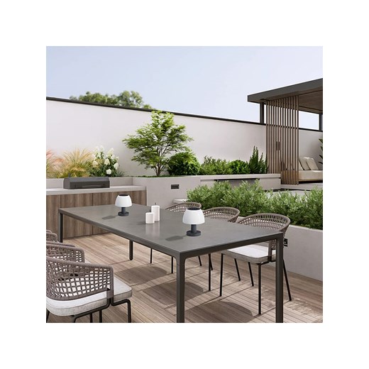 lumisky Lampa stołowa LED &quot;Lumina&quot; w kolorze czarno-białym -  Ø 15,3 x Lumisky onesize Limango Polska okazja