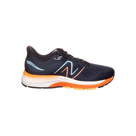 New Balance buty sportowe męskie sznurowane czarne z tkaniny