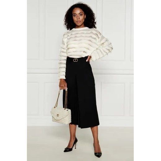 TWINSET Sweter | Loose fit | z dodatkiem wełny Twinset M Gomez Fashion Store