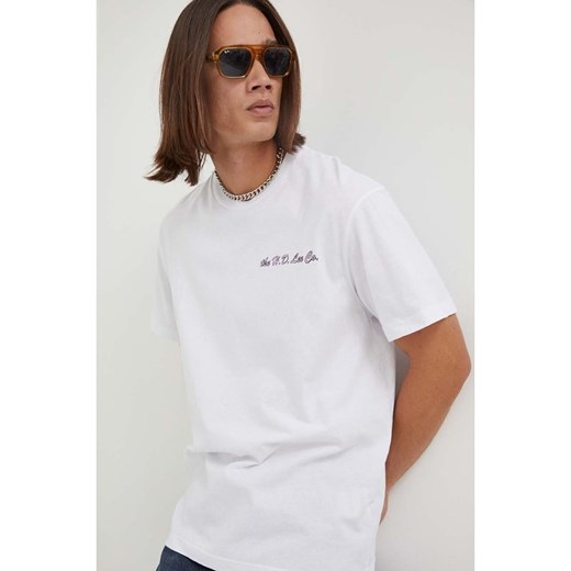Lee Koszulka w kolorze białym ze sklepu Limango Polska w kategorii T-shirty męskie - zdjęcie 174146920