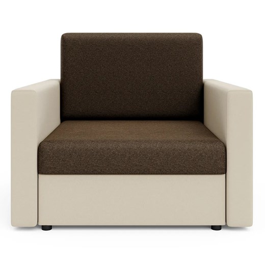 Sofa amerykanka brązowy + beż - Idra 3X ze sklepu Edinos.pl w kategorii Sofy i kanapy - zdjęcie 174147691