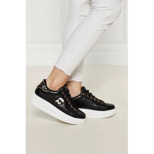 Karl Lagerfeld Skórzane sneakersy KAPRI Karl Lagerfeld 40 Gomez Fashion Store
