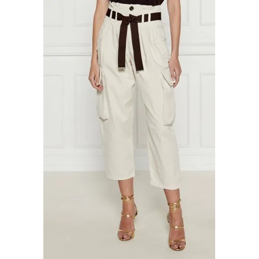 Pinko Spodnie cargo | Regular Fit ze sklepu Gomez Fashion Store w kategorii Spodnie damskie - zdjęcie 174149793