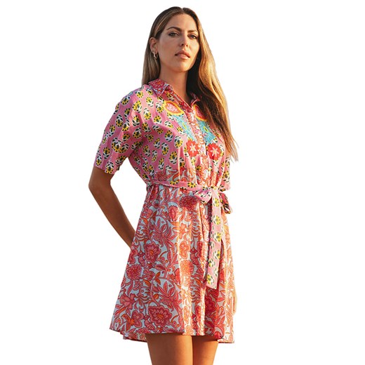 Isla Bonita by SIGRIS Sukienka w kolorze różowym ze sklepu Limango Polska w kategorii Sukienki - zdjęcie 174149854