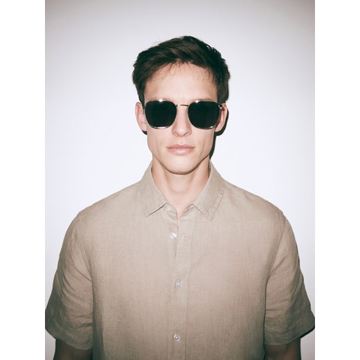 Reserved - Okulary przeciwsłoneczne - srebrny Reserved ONE SIZE Reserved