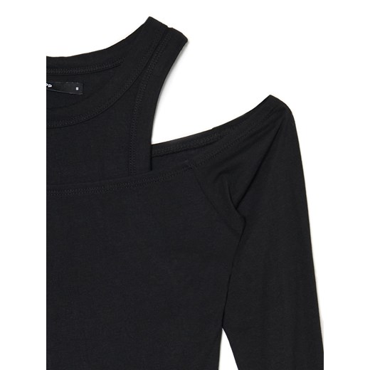 Cropp - Czarna sukienka mini z wycięciami - czarny Cropp L Cropp