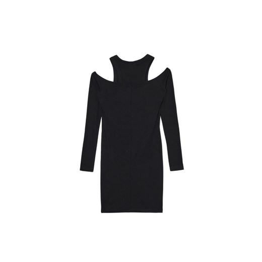 Cropp - Czarna sukienka mini z wycięciami - czarny Cropp M Cropp