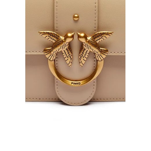 Pinko Skórzana torebka na ramię LOVE ONE MINI Pinko One Size Gomez Fashion Store