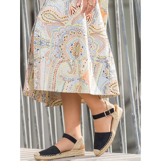 Espadryle damskie Belucci czarne casual 