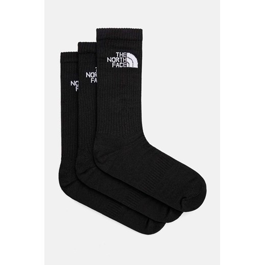 The North Face skarpetki 3-pack kolor czarny NF0A882HJK31 ze sklepu ANSWEAR.com w kategorii Skarpetki damskie - zdjęcie 174157061