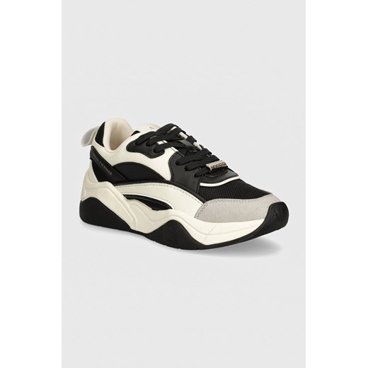 Armani Exchange sneakersy kolor czarny XDX170 XV896 N814 ze sklepu ANSWEAR.com w kategorii Buty sportowe damskie - zdjęcie 174157070