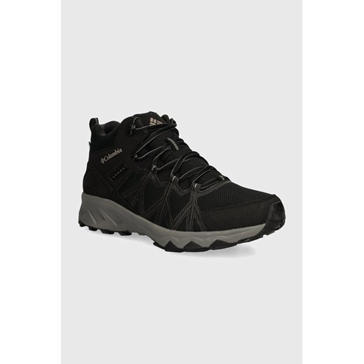 Columbia buty Peakfreak II Mid Outdry męskie kolor czarny 2100691 ze sklepu ANSWEAR.com w kategorii Buty trekkingowe męskie - zdjęcie 174157234