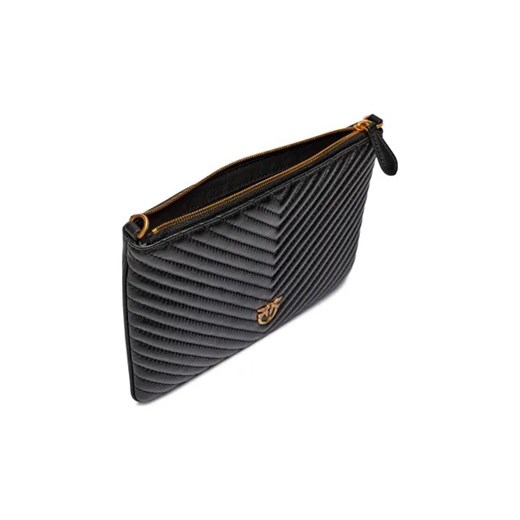 Pinko Skórzana kopertówka CHEVRON Pinko One Size Gomez Fashion Store