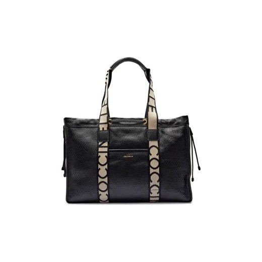 Coccinelle Skórzana shopperka NOIR Coccinelle One Size Gomez Fashion Store