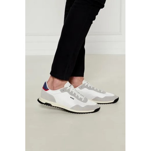 BOSS BLACK Sneakersy Zayn | z dodatkiem skóry 43 Gomez Fashion Store