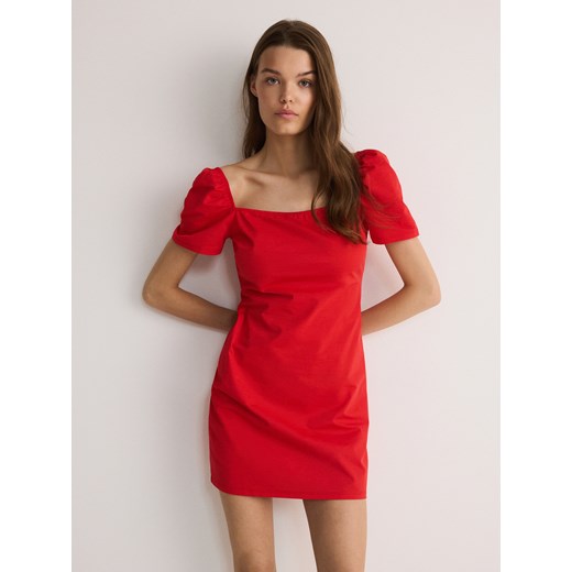 Reserved - Sukienka mini - czerwony ze sklepu Reserved w kategorii Sukienki - zdjęcie 174159571
