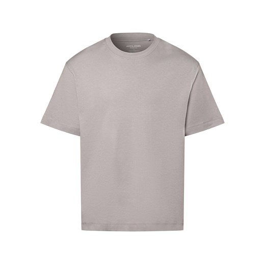 Jack & Jones Koszulka męska - JJEUrban Edge Mężczyźni Bawełna szary jednolity ze sklepu vangraaf w kategorii T-shirty męskie - zdjęcie 174159653