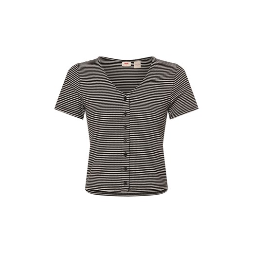 Levi's Koszulka damska Kobiety Bawełna czarny w paski ze sklepu vangraaf w kategorii Bluzki damskie - zdjęcie 174159673