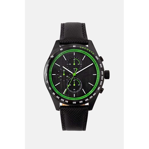 Lacoste zegarek męski kolor czarny 2011296 ze sklepu ANSWEAR.com w kategorii Zegarki - zdjęcie 174159960
