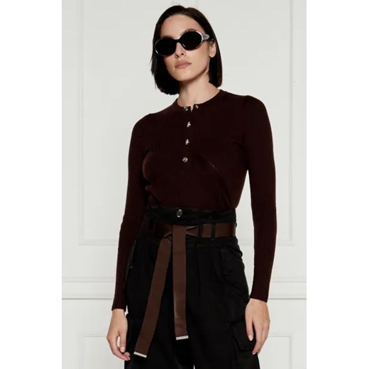 Pinko Wełniany sweter SERAFINO | Slim Fit Pinko XS Gomez Fashion Store