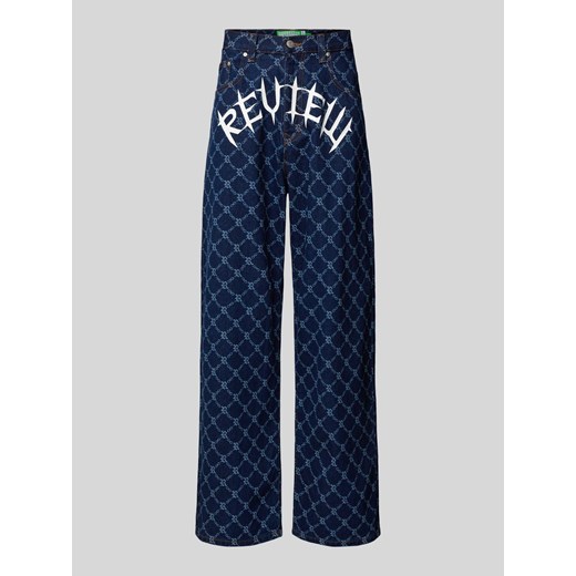 Jeansy o kroju superbaggy fit z nadrukiem z logo ze sklepu Peek&Cloppenburg  w kategorii Jeansy męskie - zdjęcie 174161441