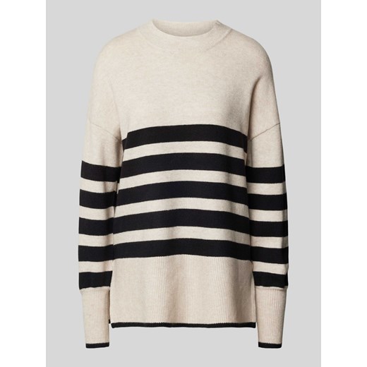 Sweter z dzianiny z obniżonymi ramionami model ‘bitte’ ze sklepu Peek&Cloppenburg  w kategorii Swetry damskie - zdjęcie 174161501
