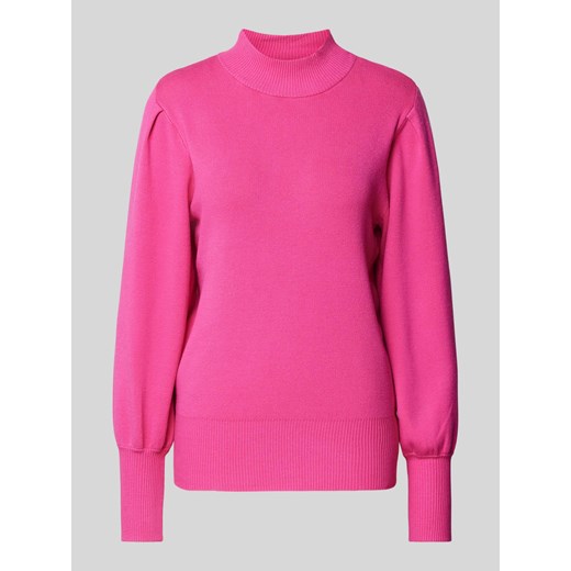 Sweter z dzianiny ze stójką model ‘FONNY’ ze sklepu Peek&Cloppenburg  w kategorii Swetry damskie - zdjęcie 174161523