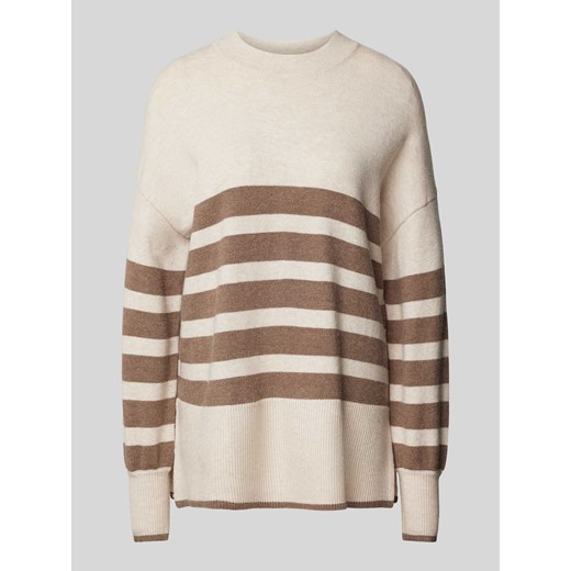 Sweter z dzianiny z obniżonymi ramionami model ‘bitte’ ze sklepu Peek&Cloppenburg  w kategorii Swetry damskie - zdjęcie 174161901