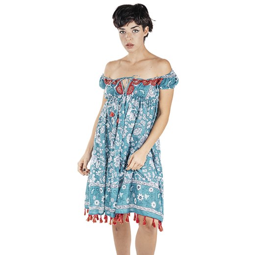 Isla Bonita by SIGRIS Sukienka w kolorze błękitnym ze sklepu Limango Polska w kategorii Sukienki - zdjęcie 174162294