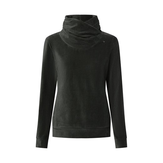 Ragwear Bluza damska - Anabelka Kobiety Bawełna jodłowy jednolity ze sklepu vangraaf w kategorii Bluzy damskie - zdjęcie 174162923