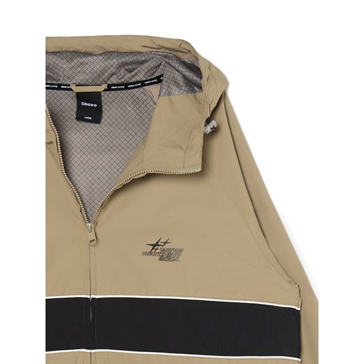 Cropp - Beżowa kurtka z kapturem - beżowy Cropp L Cropp