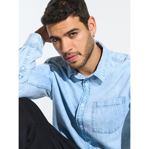 Sinsay - Koszula - niebieski Sinsay XL Sinsay