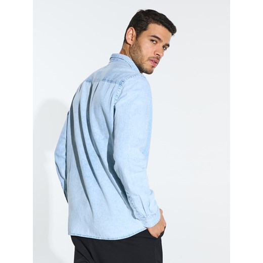 Sinsay - Koszula - niebieski Sinsay S Sinsay