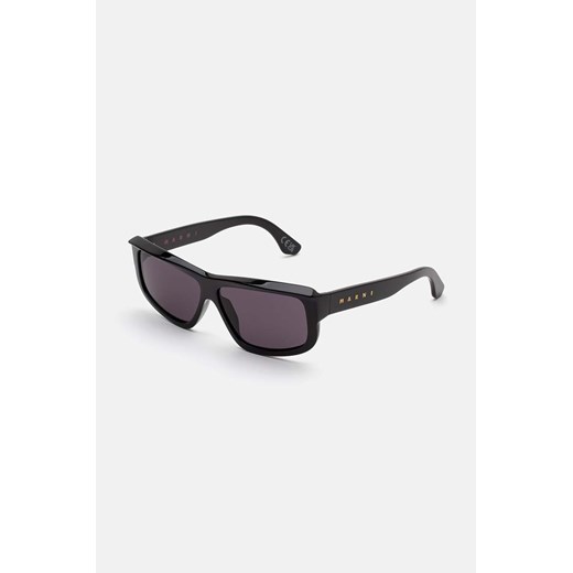 Marni okulary przeciwsłoneczne Annapuma Circuit Black kolor czarny EYMRN0042A.001.NX9 ze sklepu ANSWEAR.com w kategorii Okulary przeciwsłoneczne damskie - zdjęcie 174166641