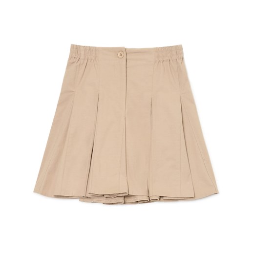 Cropp - Beżowa spódnica mini - kremowy Cropp S Cropp