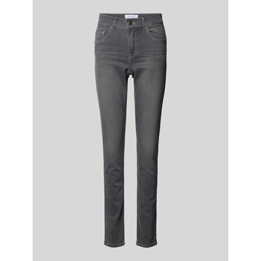 Jeansy o kroju skinny fit z 5 kieszeniami ze sklepu Peek&Cloppenburg  w kategorii Jeansy damskie - zdjęcie 174169824
