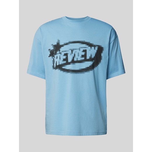 T-shirt o luźnym kroju z nadrukiem z logo ze sklepu Peek&Cloppenburg  w kategorii T-shirty męskie - zdjęcie 174170880