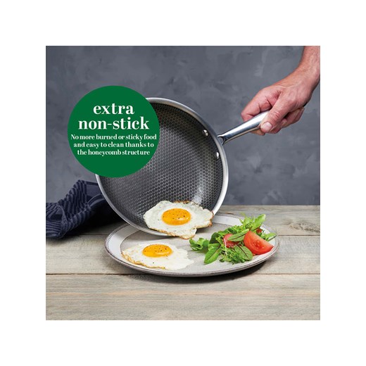 Sauter 2-częściowy zestaw w kolorze srebrnym - Ø 24 cm Sauter onesize Limango Polska okazja