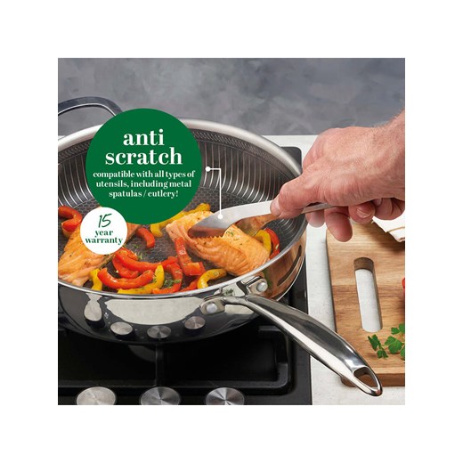 Sauter 2-częściowy zestaw w kolorze srebrnym - Ø 24 cm Sauter onesize Limango Polska promocja